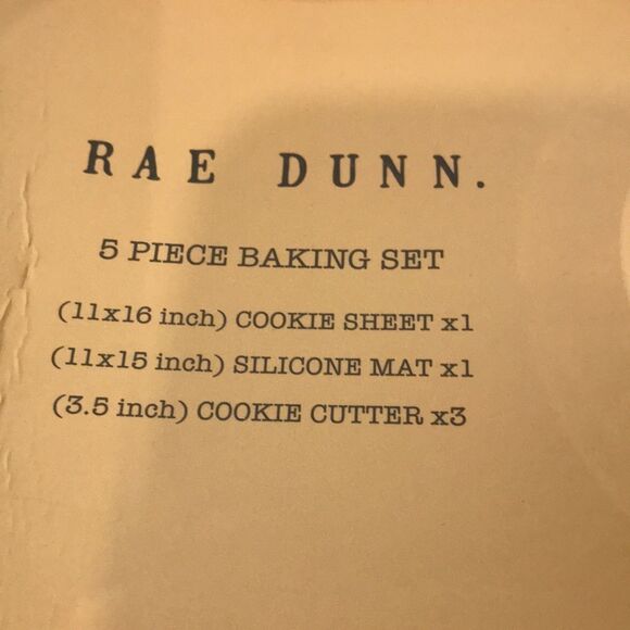NWT Rae Dunn baking set - Picture 2 of 3